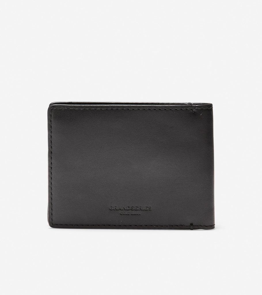 GRANDSERIES Leather Bifold With Removable Pass Case - Cole Haan Singapore