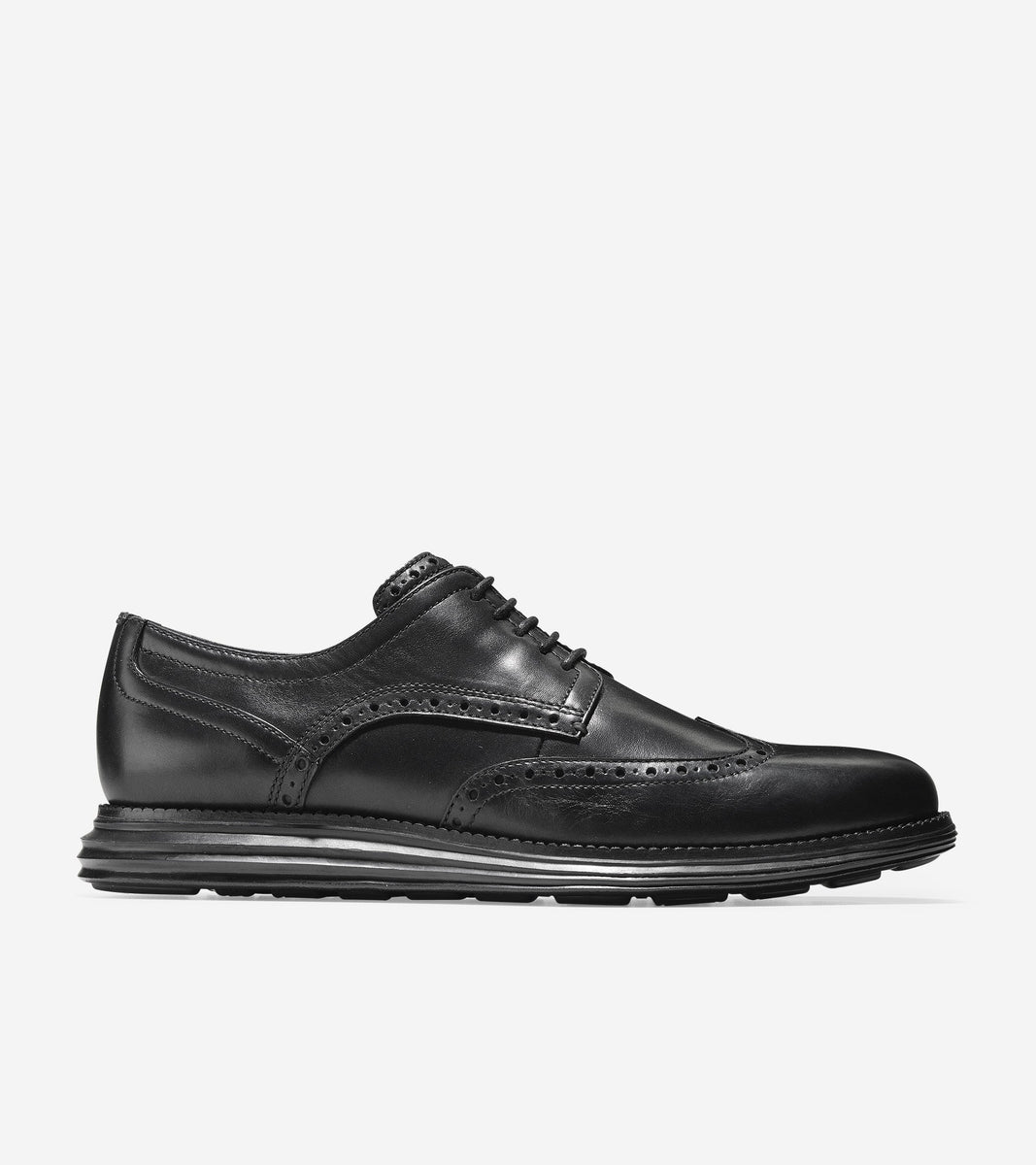 Mens black store wingtips