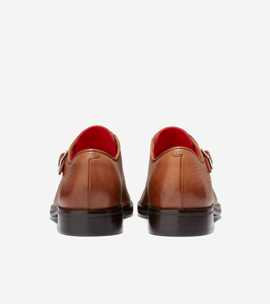 Washington Grand Laser Monk Strap - Cole Haan Singapore