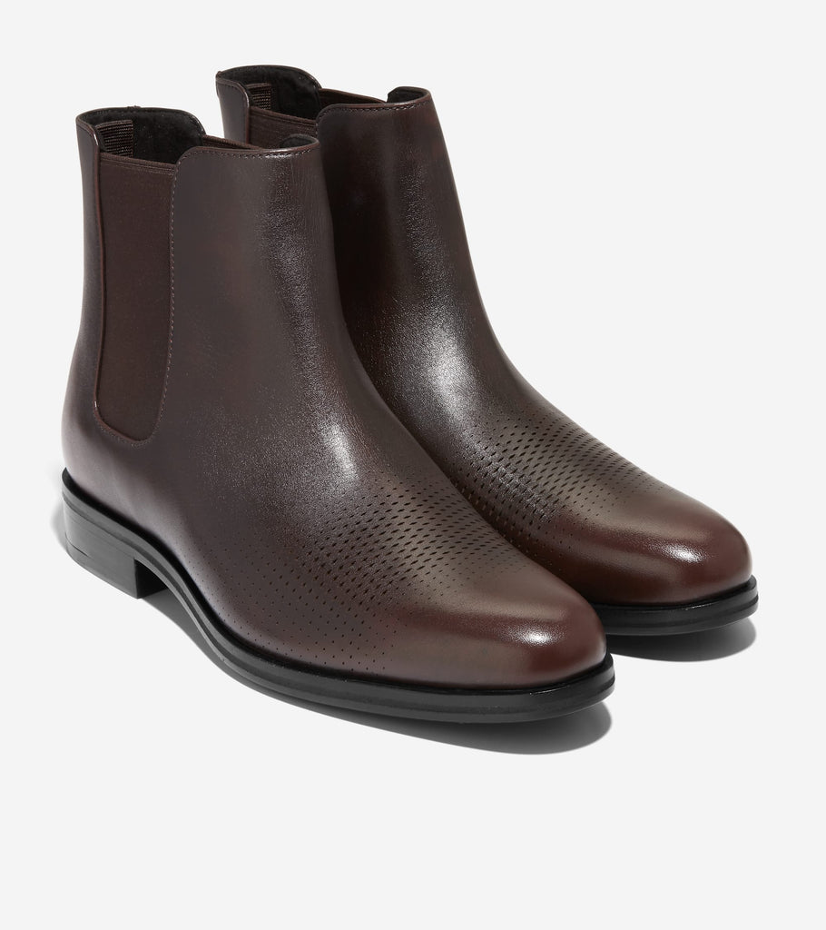 Washington Grand Laser Chelsea Boots - Cole Haan Singapore