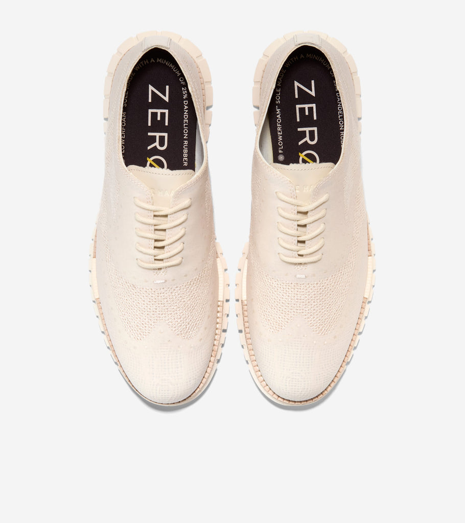 ZERØGRAND Remastered Embrostitch Wingtip Oxfords - Cole Haan Singapore