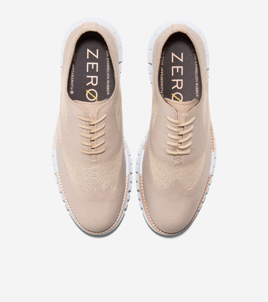 ZERØGRAND Remastered Embrostitch Wingtip Oxfords - Cole Haan Singapore