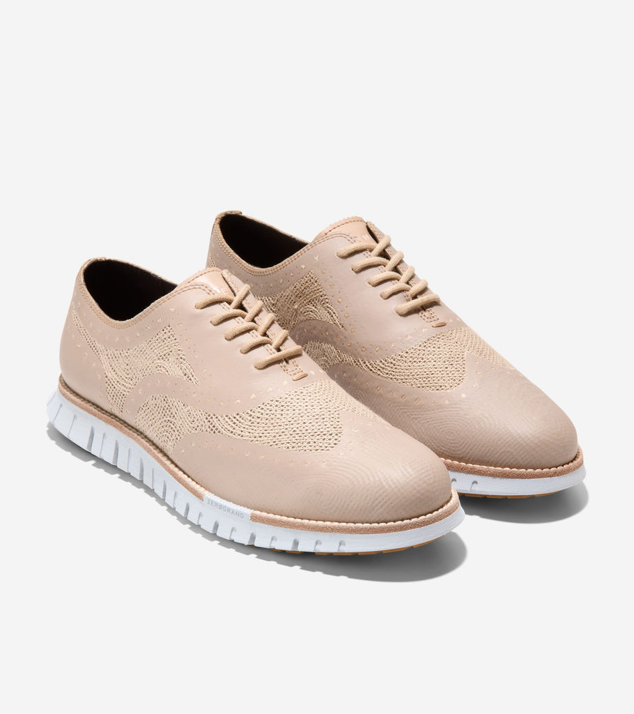 Zerøgrand Remastered Embrostitch Wingtip Oxfords - Cole Haan Singapore