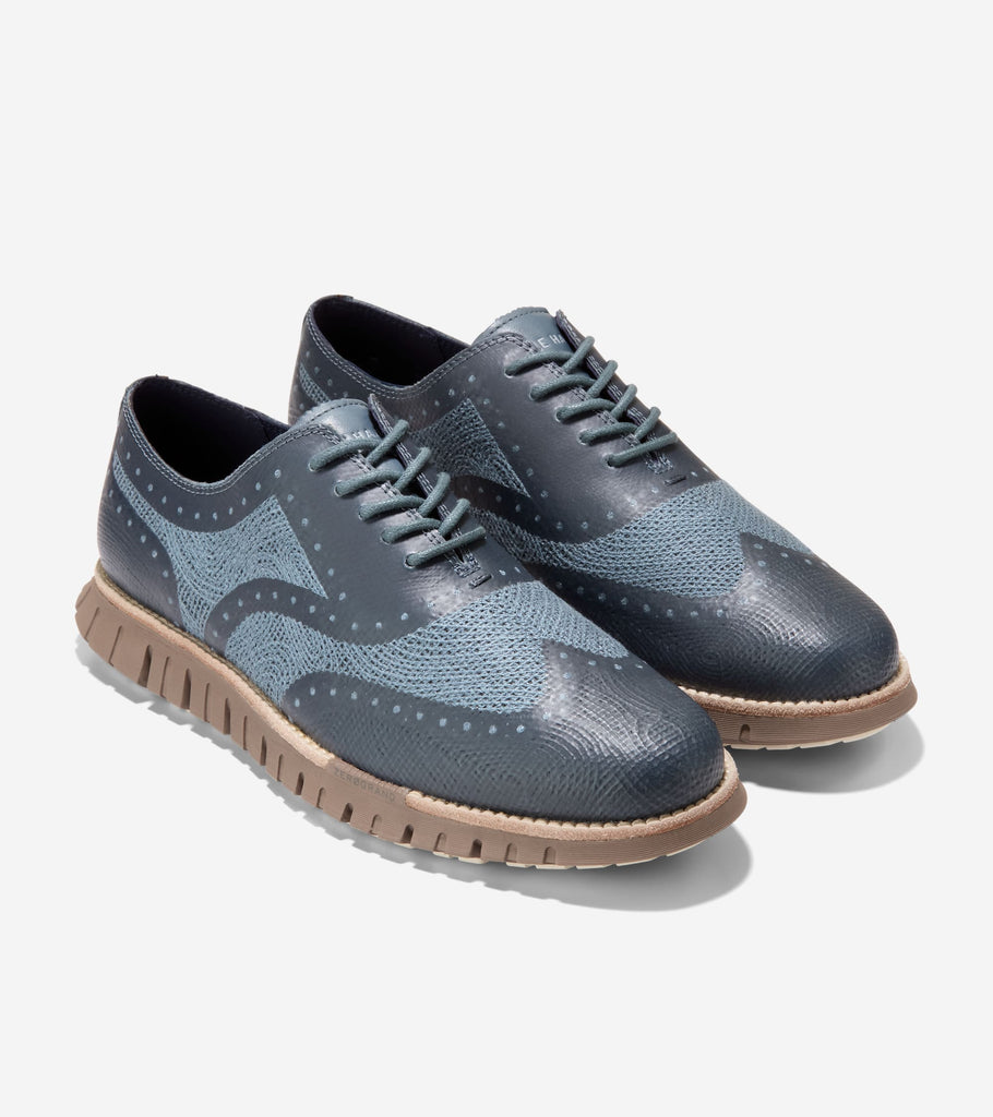 Zerøgrand Remastered Embrostitch Wingtip Oxfords - Cole Haan Singapore