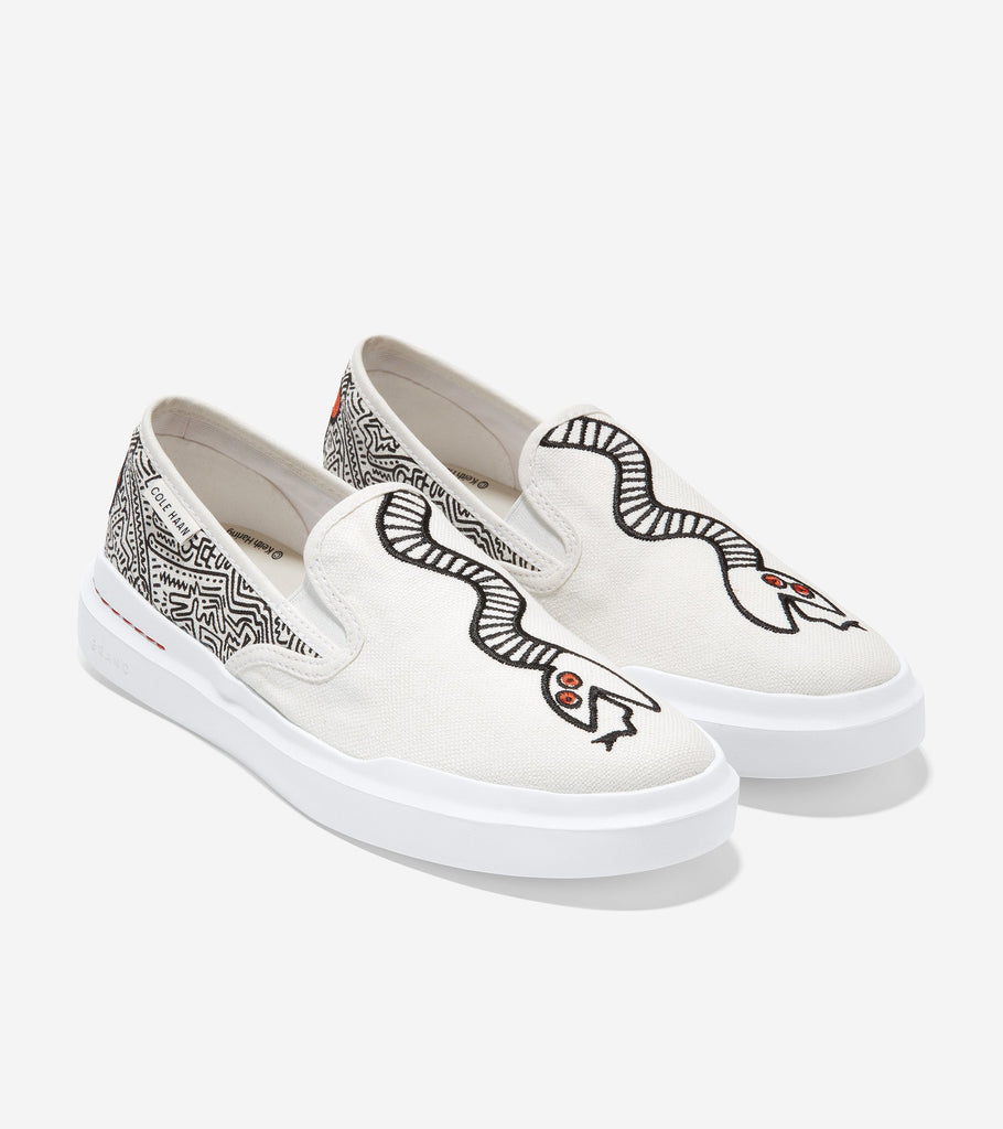 Cole Haan x Keith Haring GrandPrø Rally Slip-On Sneaker - Cole Haan Singapore